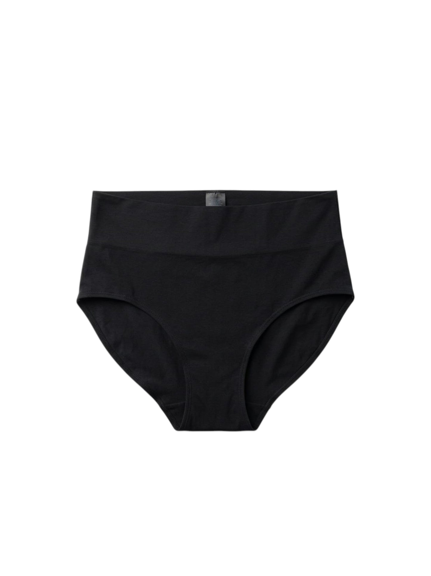 Women's Plain Brief,Black