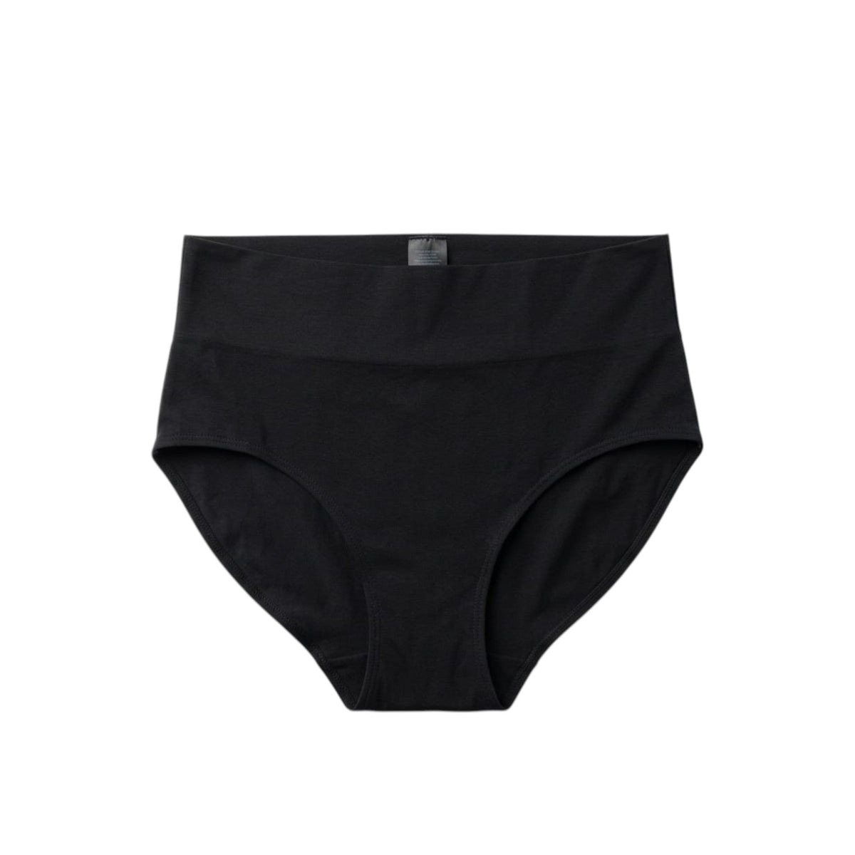 Women's Plain Brief,Black