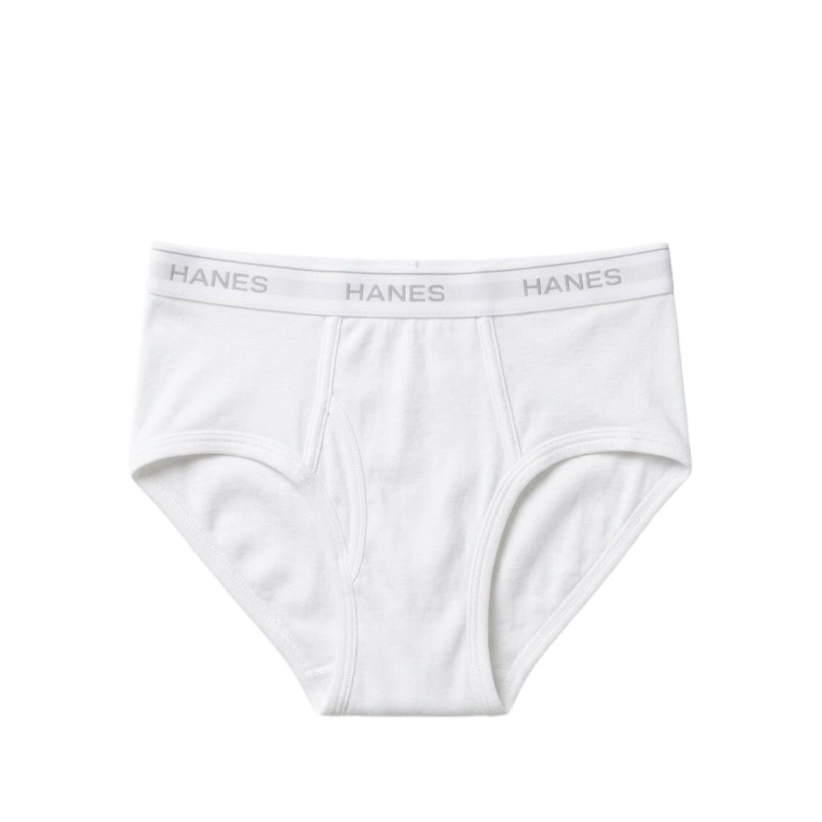 Men's Plain Briefs,White