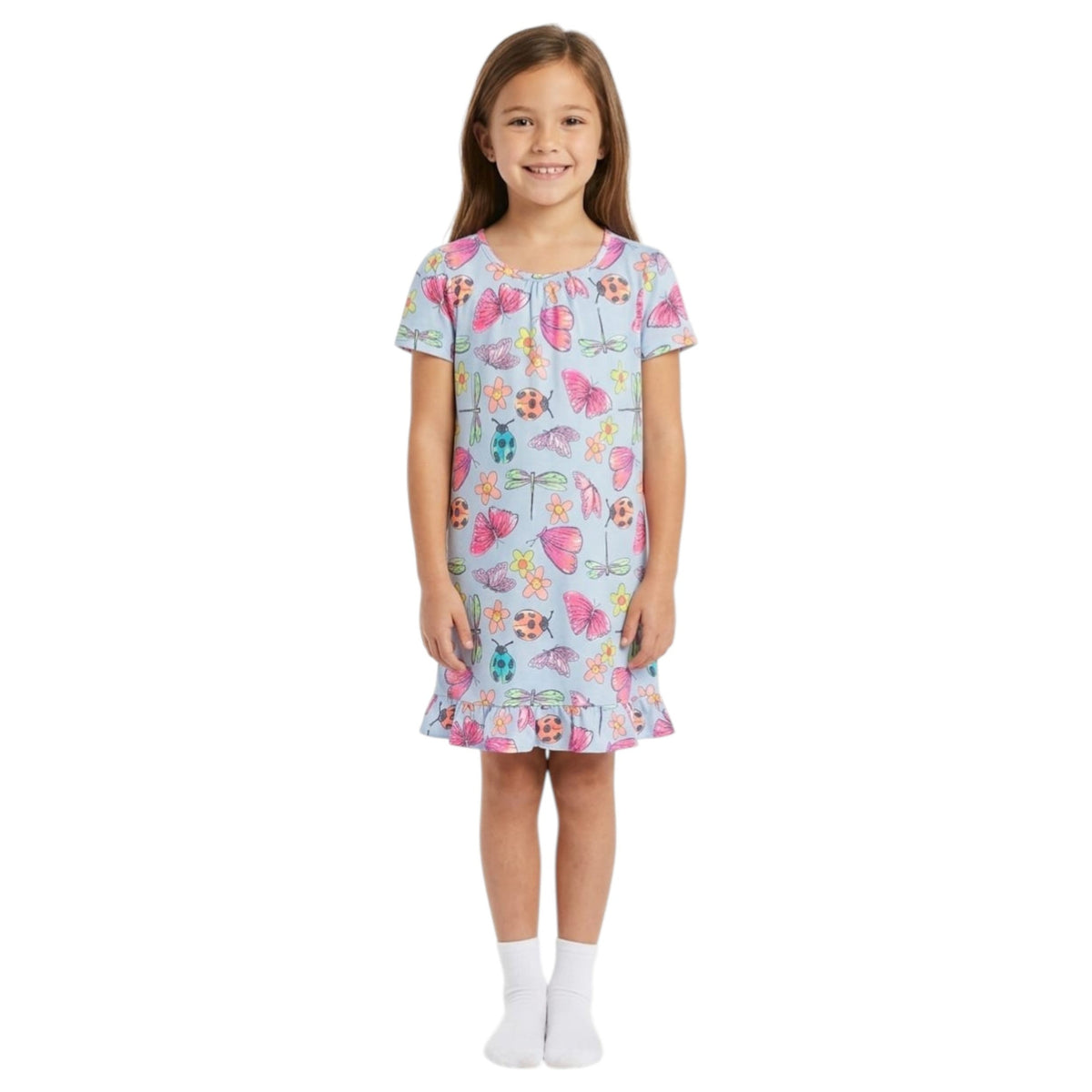 Kids Girl's Printed Sleepwear Robe,Multi