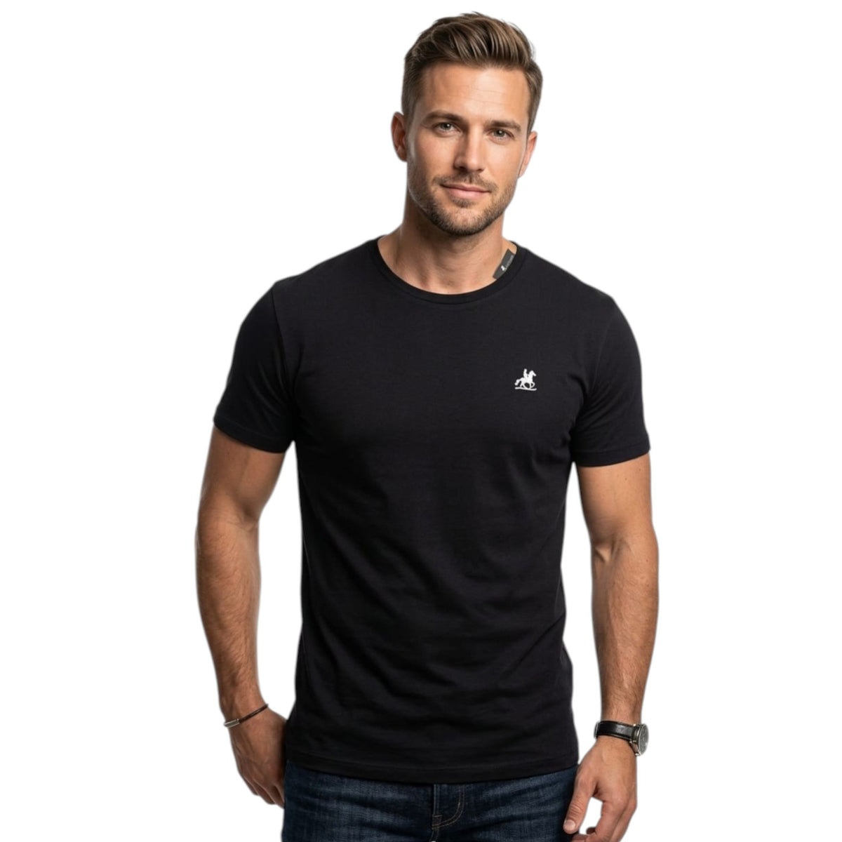 Men's Plain Top,Black