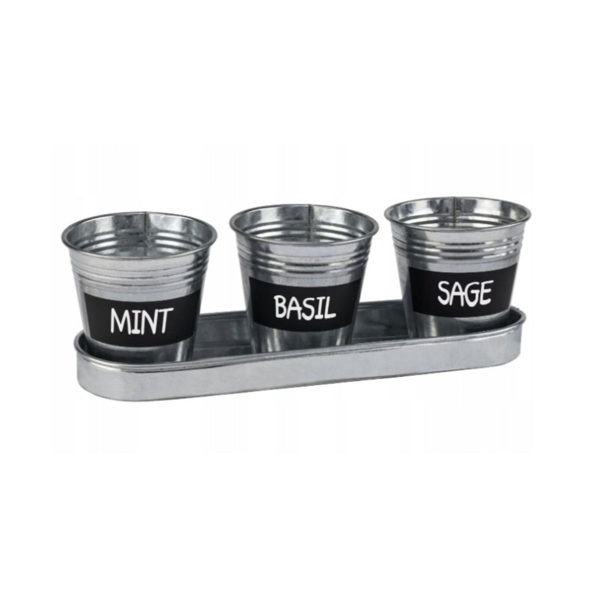 Herb Planters With Saucer And Board