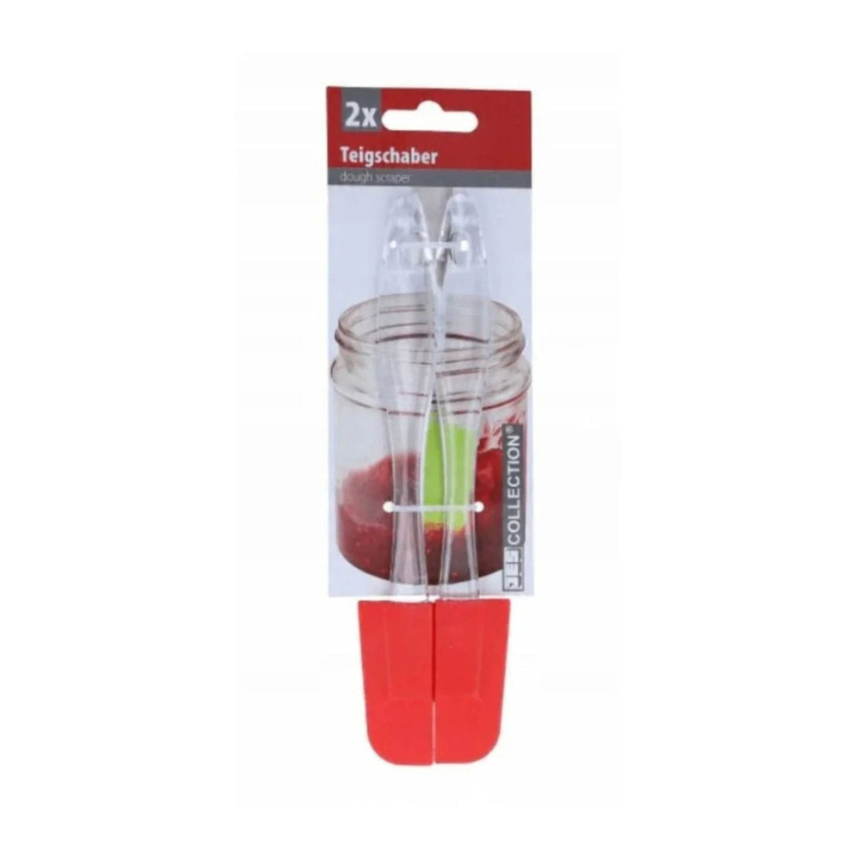 Set Of 2 Silicone Dough Spatula