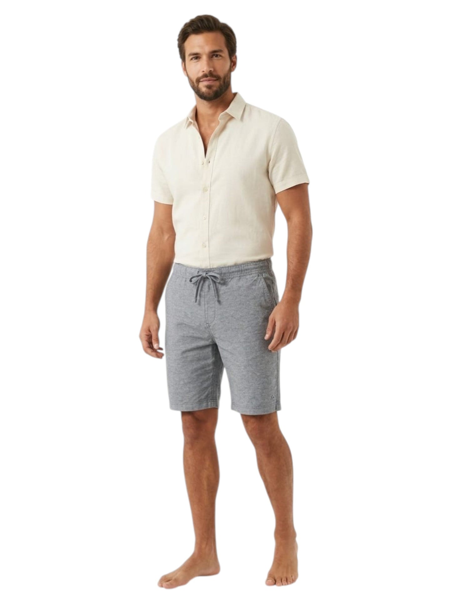 Men's Plain Short,Grey