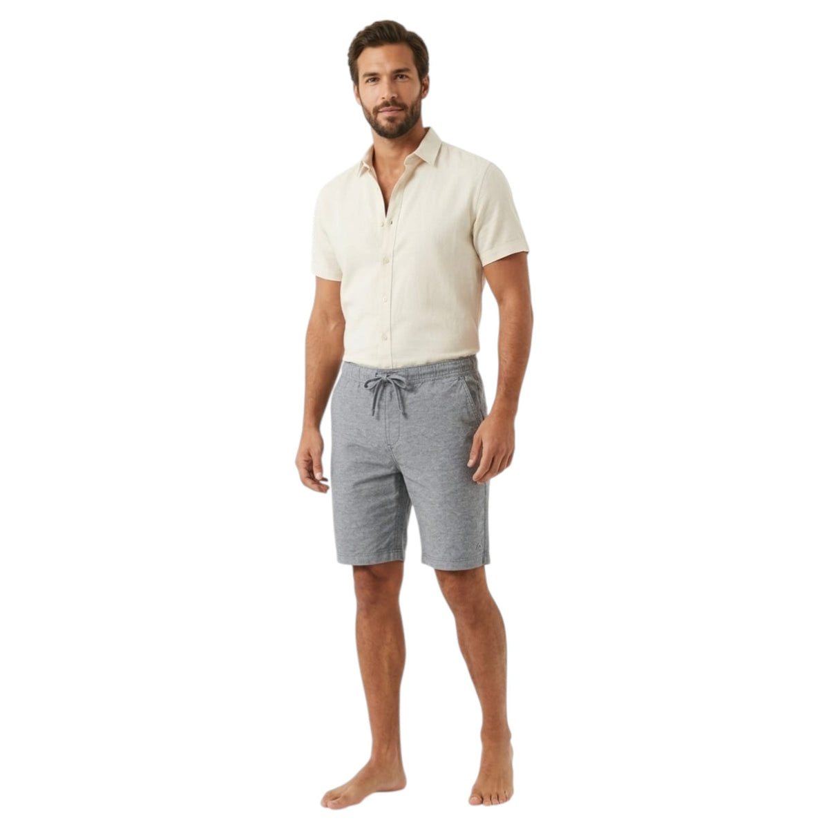 Men's Plain Short,Grey