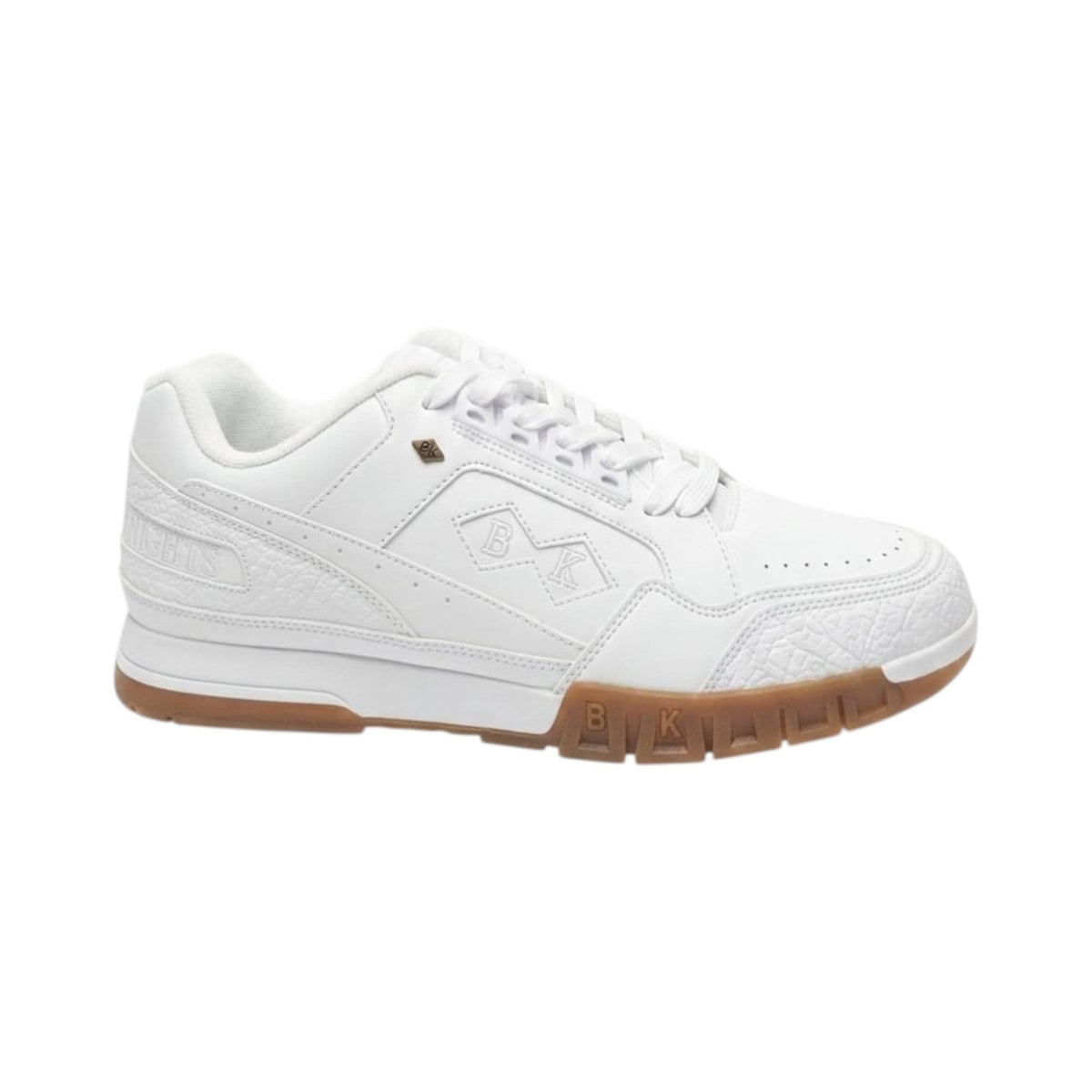 Men's Plain Shoes,White