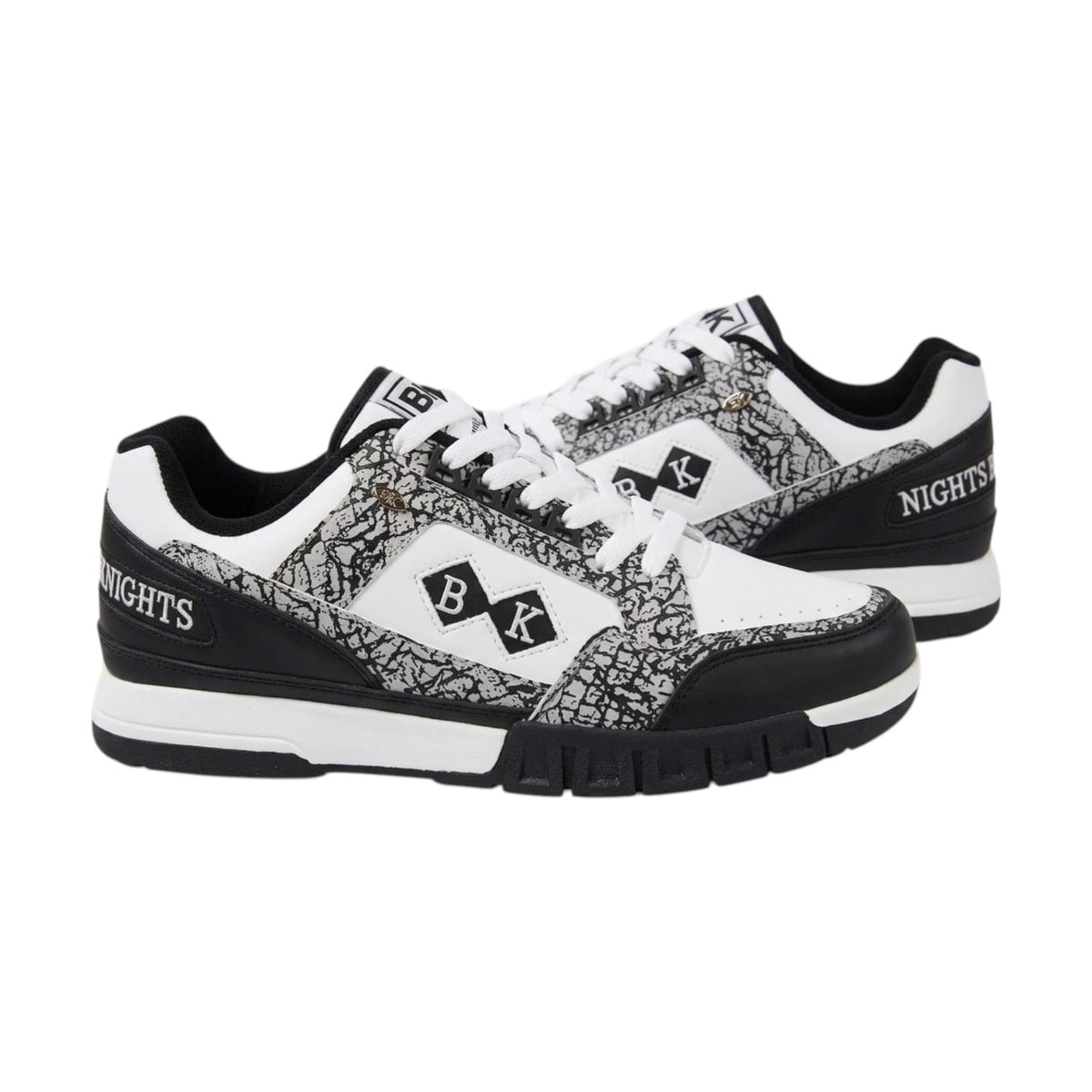 Men's Colorblocked Shoes,White