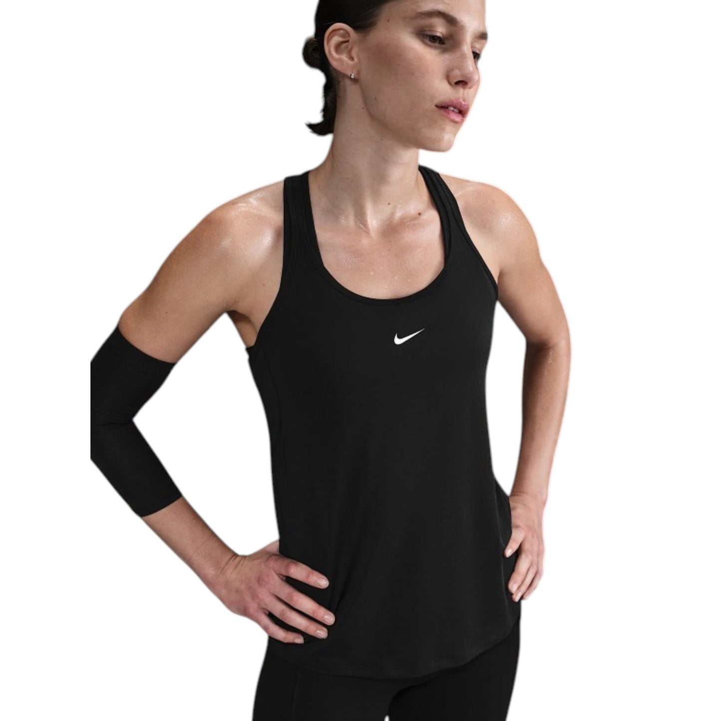 Women's Plain Sport Top,Black