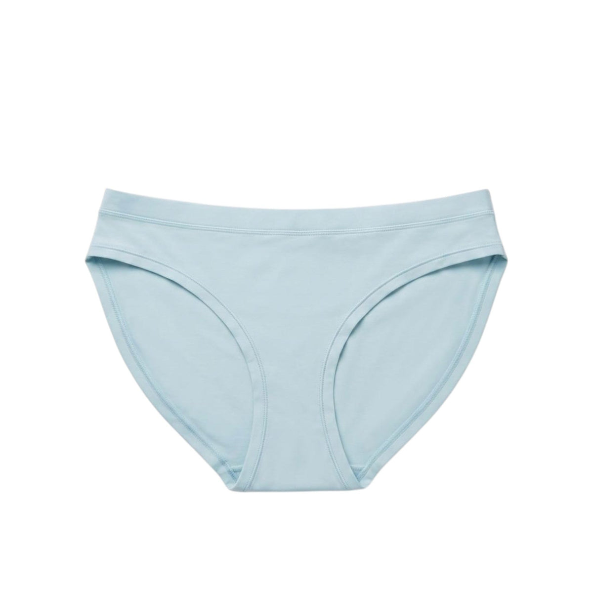 Kids Girl's Plain Brief,Light Blue
