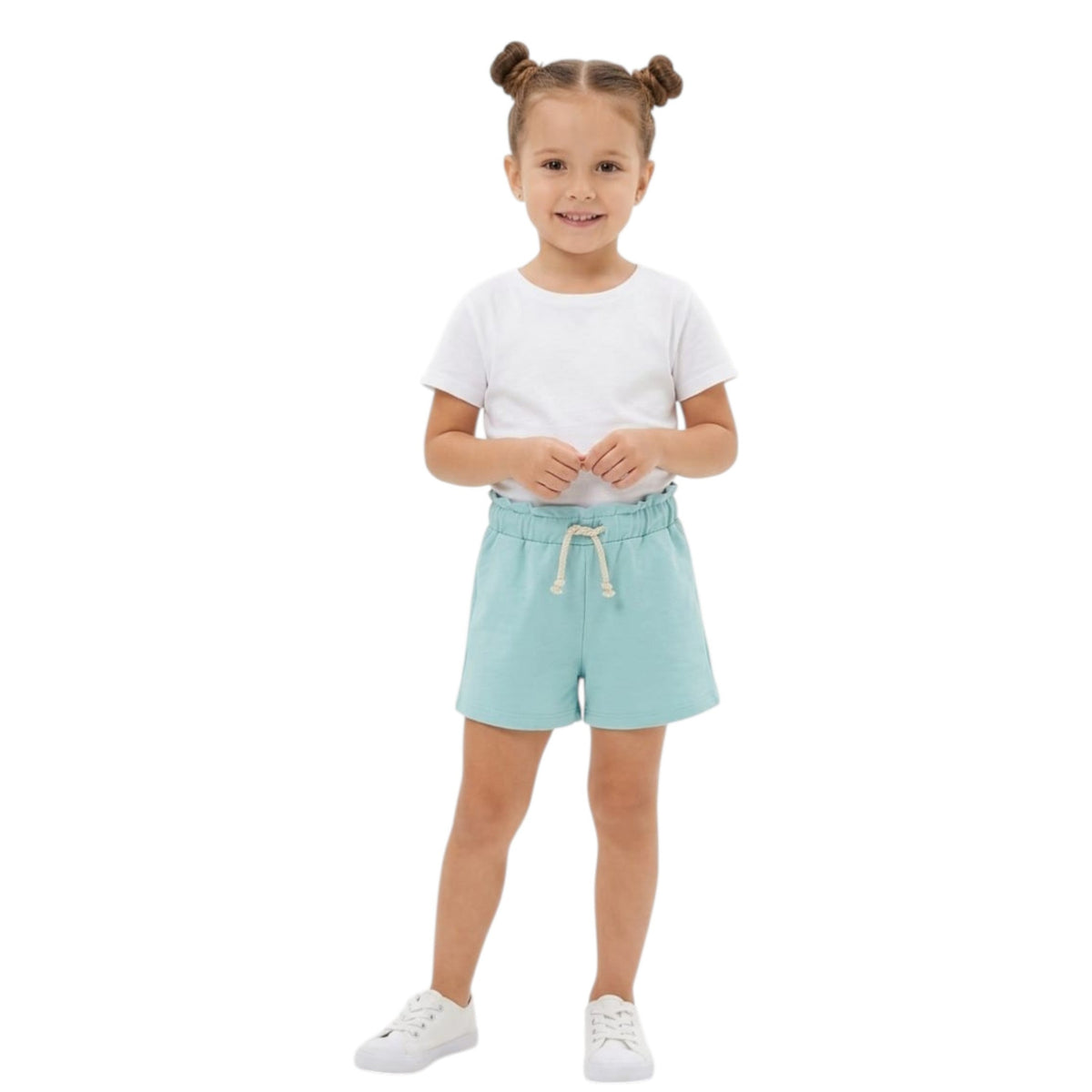 Kids Girl's Plain Short,Blue