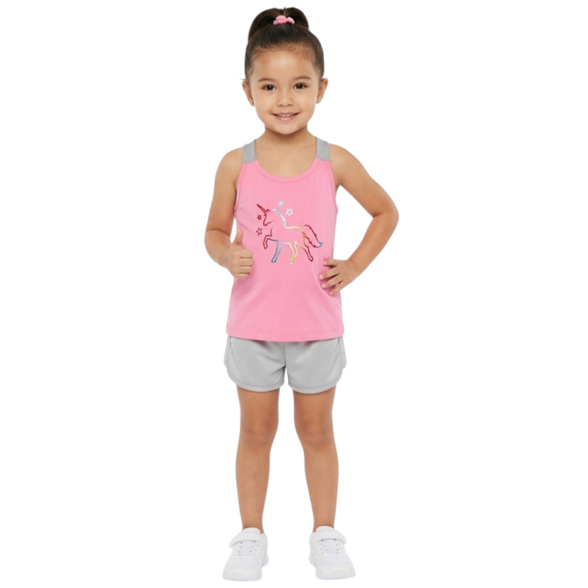 Kids Girl's Printed Top,Pink