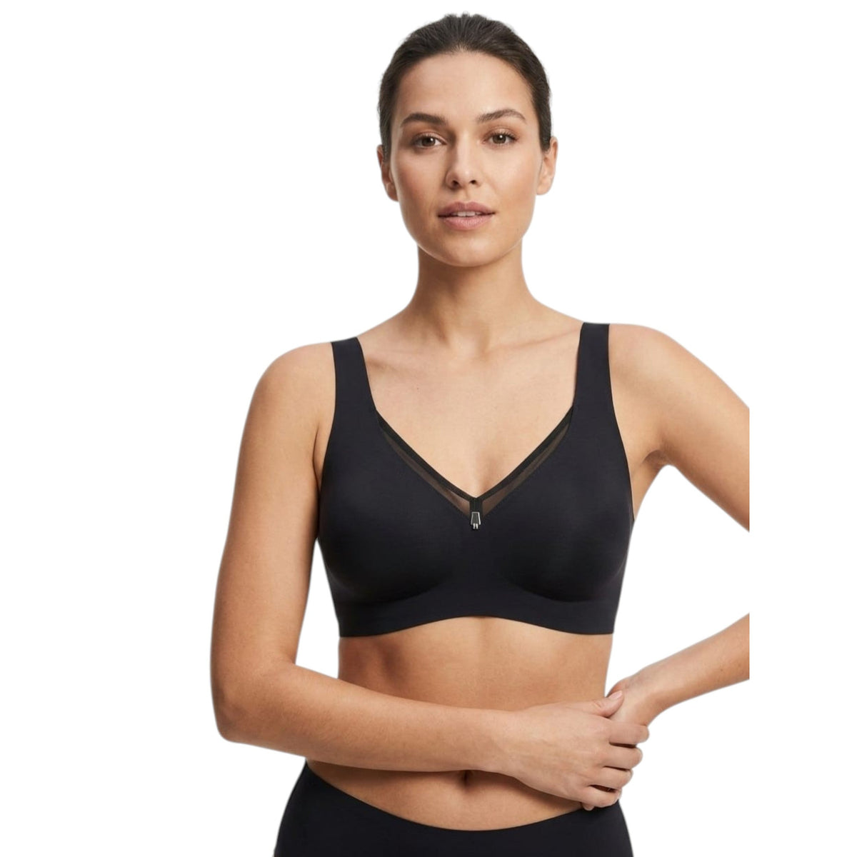 Women's Plain Bra,Black