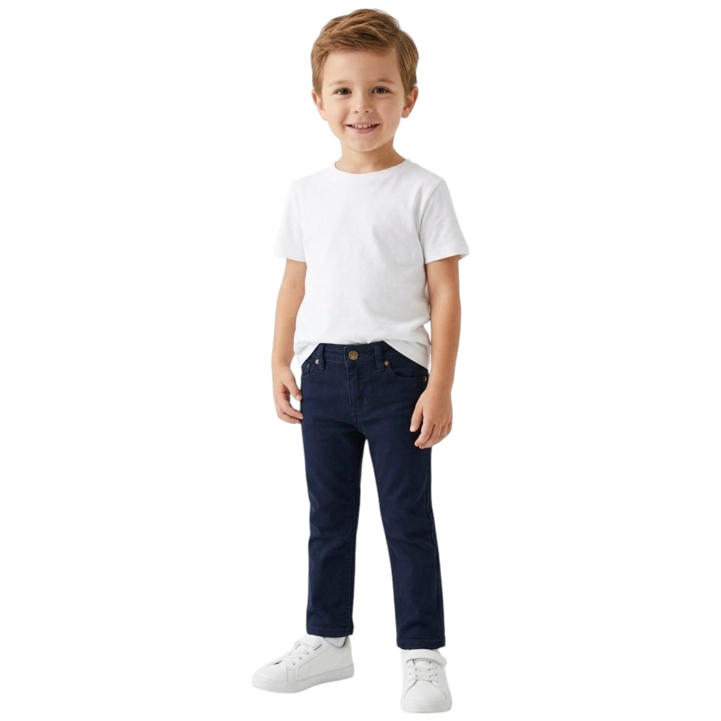 Kids Boy's Plain Pant,Navy