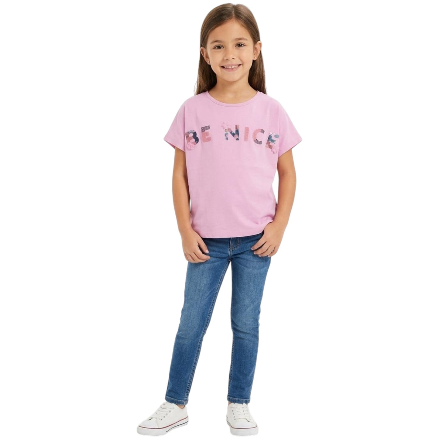 Kids Girl's Printed Top,Pink
