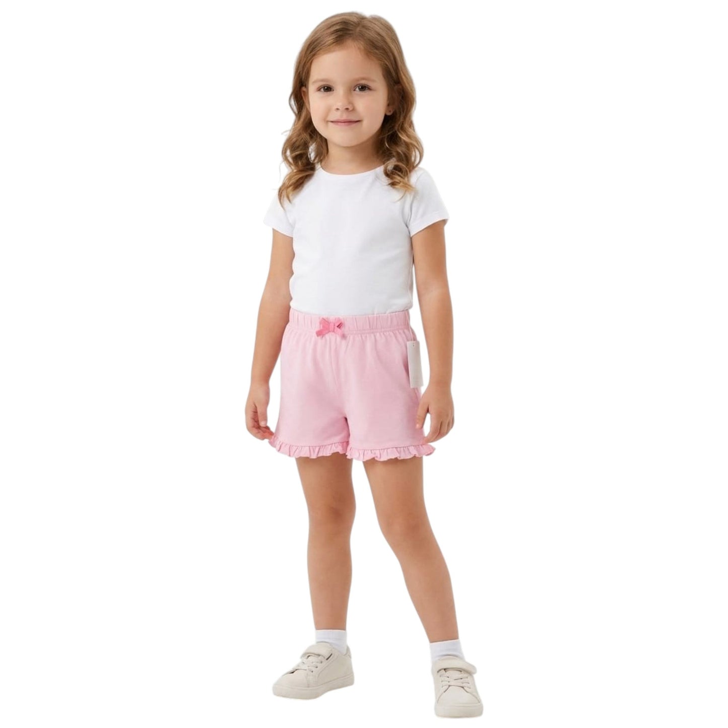 Kids Girl's Plain Short,Pink
