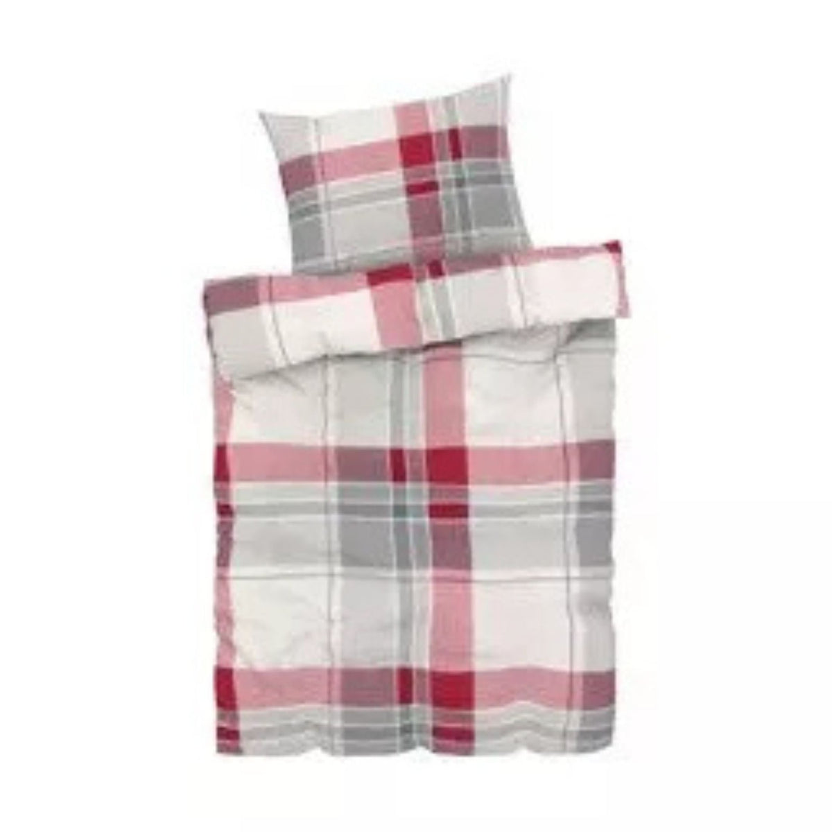 Bed Linen (Checkered/White/Red)