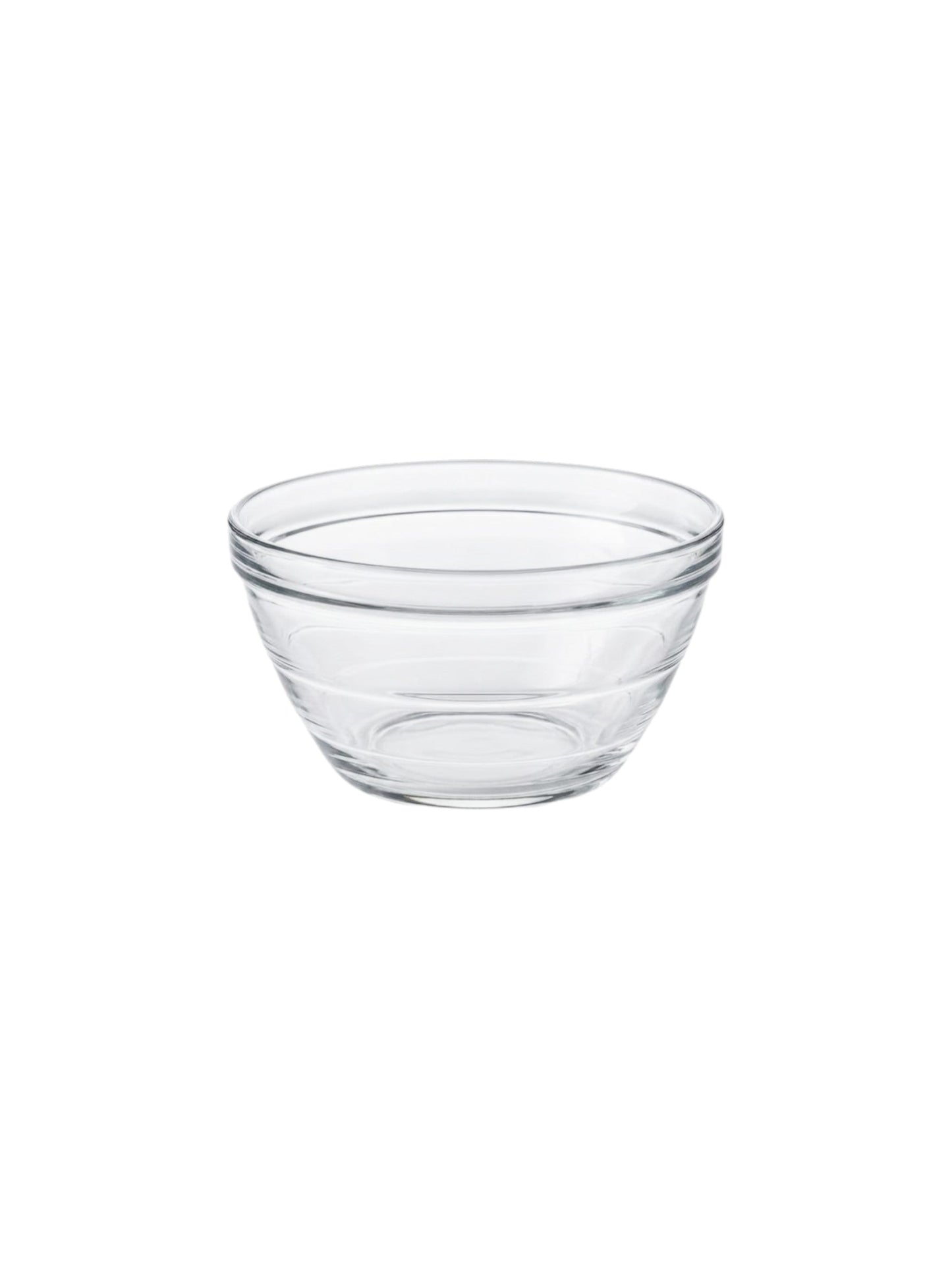 Clear Glass Stacking Bowl