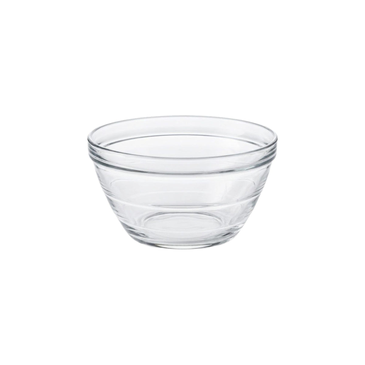 Clear Glass Stacking Bowl