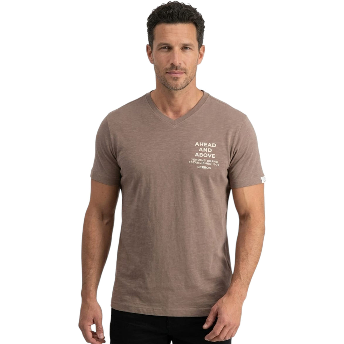 Men's Plain Top,Brown