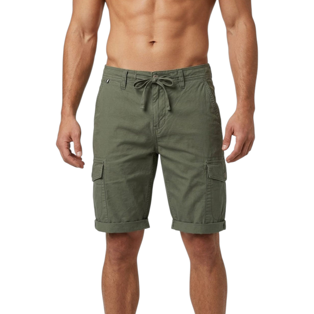 Men's Plain Short,Olive