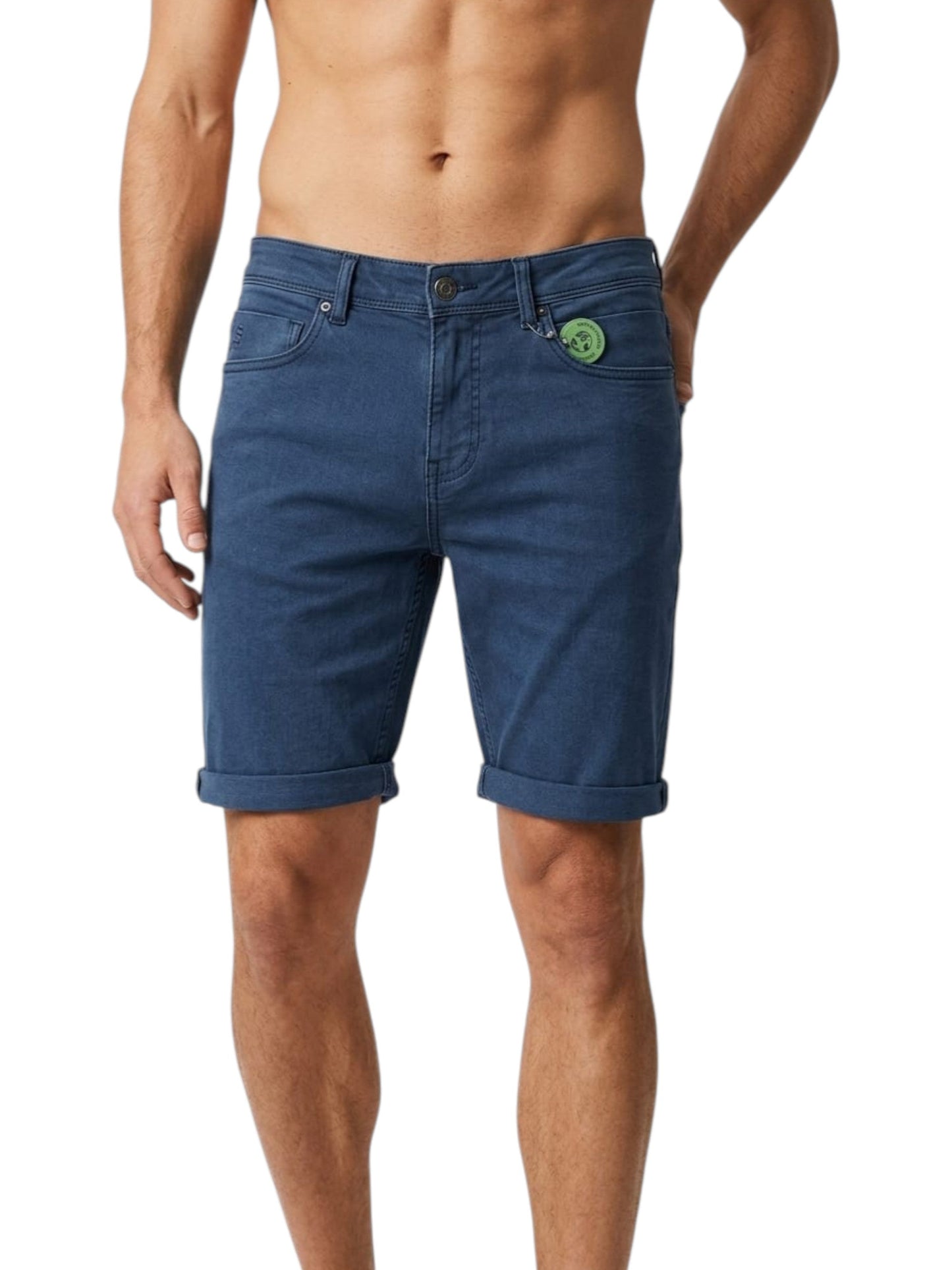 Men's Plain Short,Navy