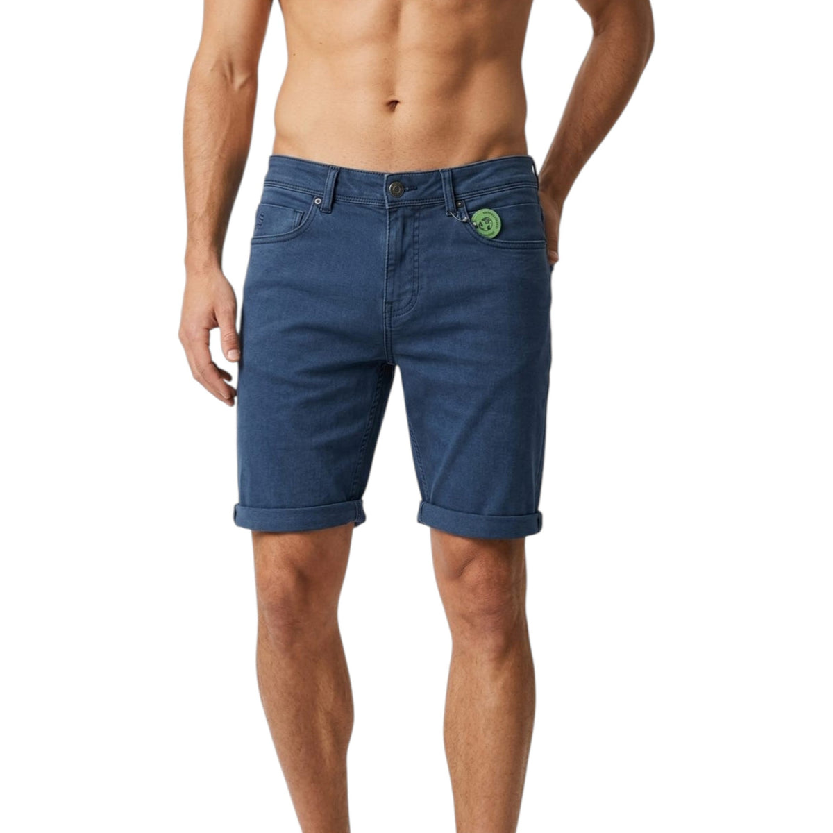 Men's Plain Short,Navy