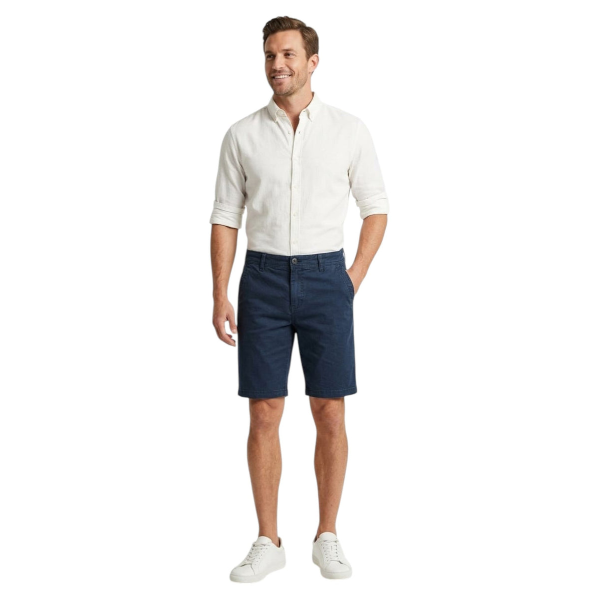 Men's Plain Short,Navy