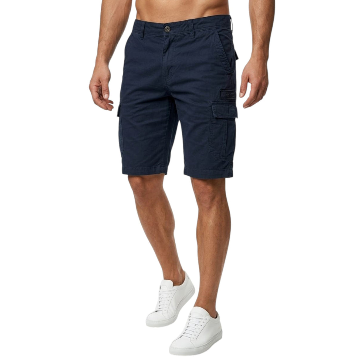 Men's Plain Short,Navy