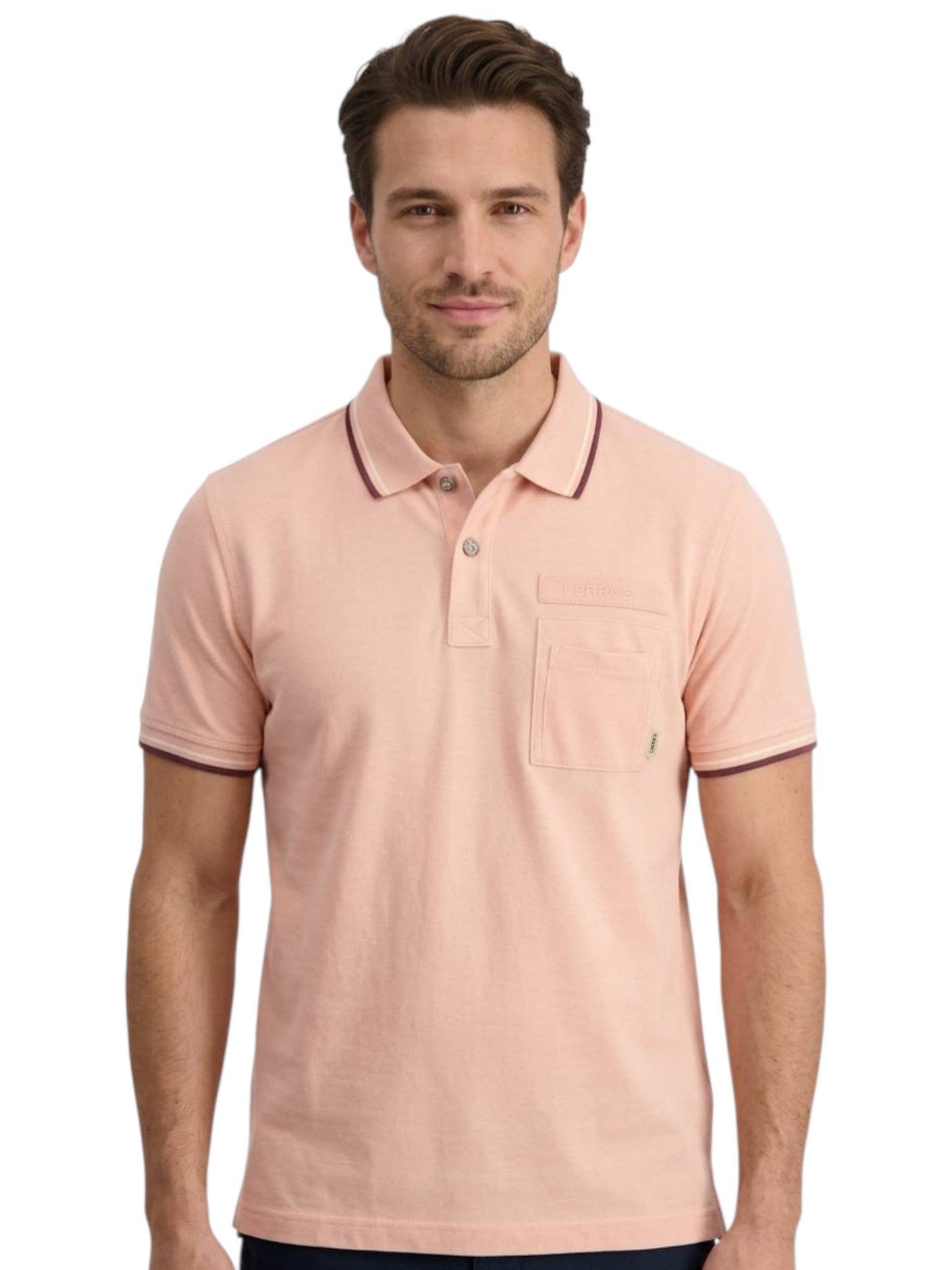 Men's Plain Top,Light Pink