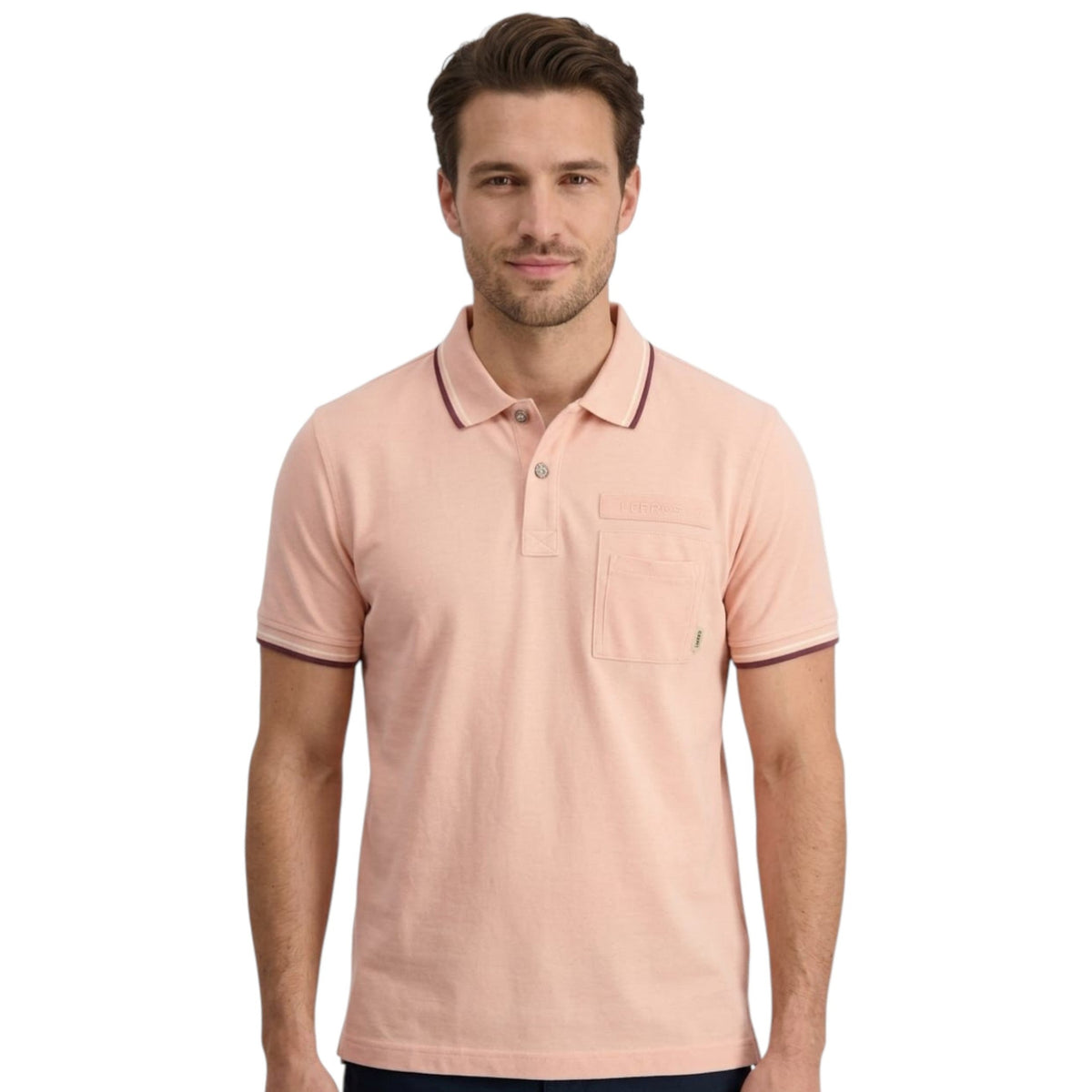 Men's Plain Top,Light Pink