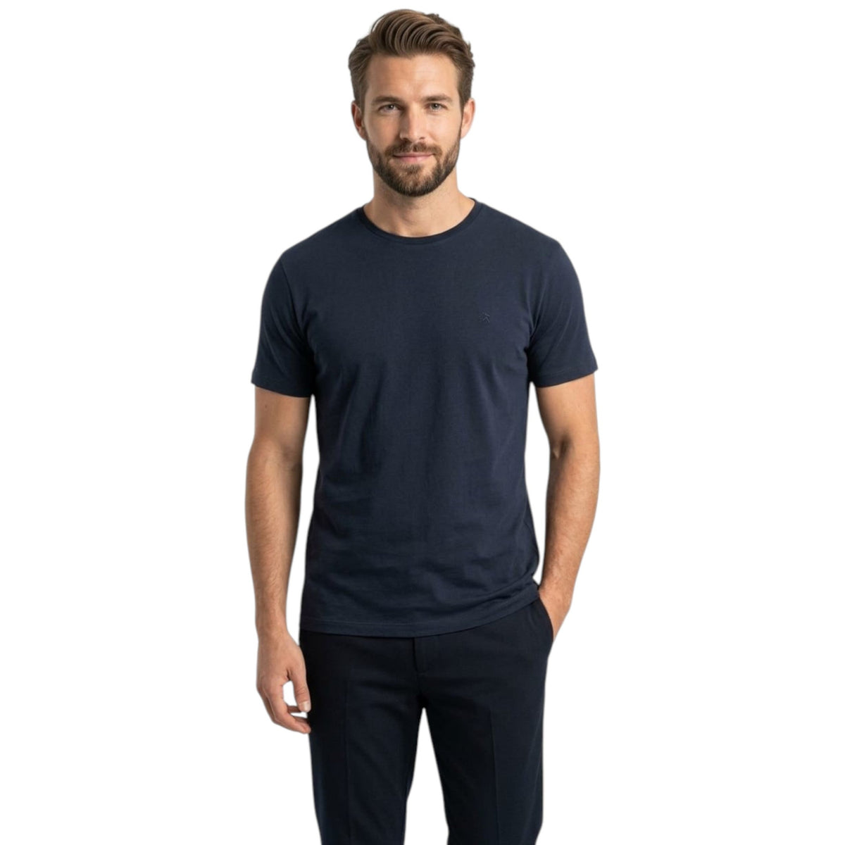 Men's Plain Top,Navy