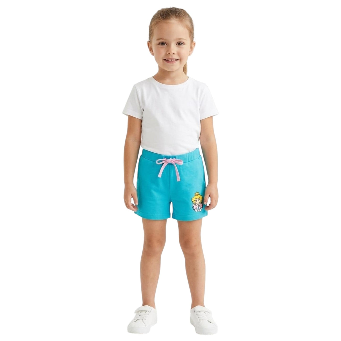 Kids Girl's Printed Short,Blue