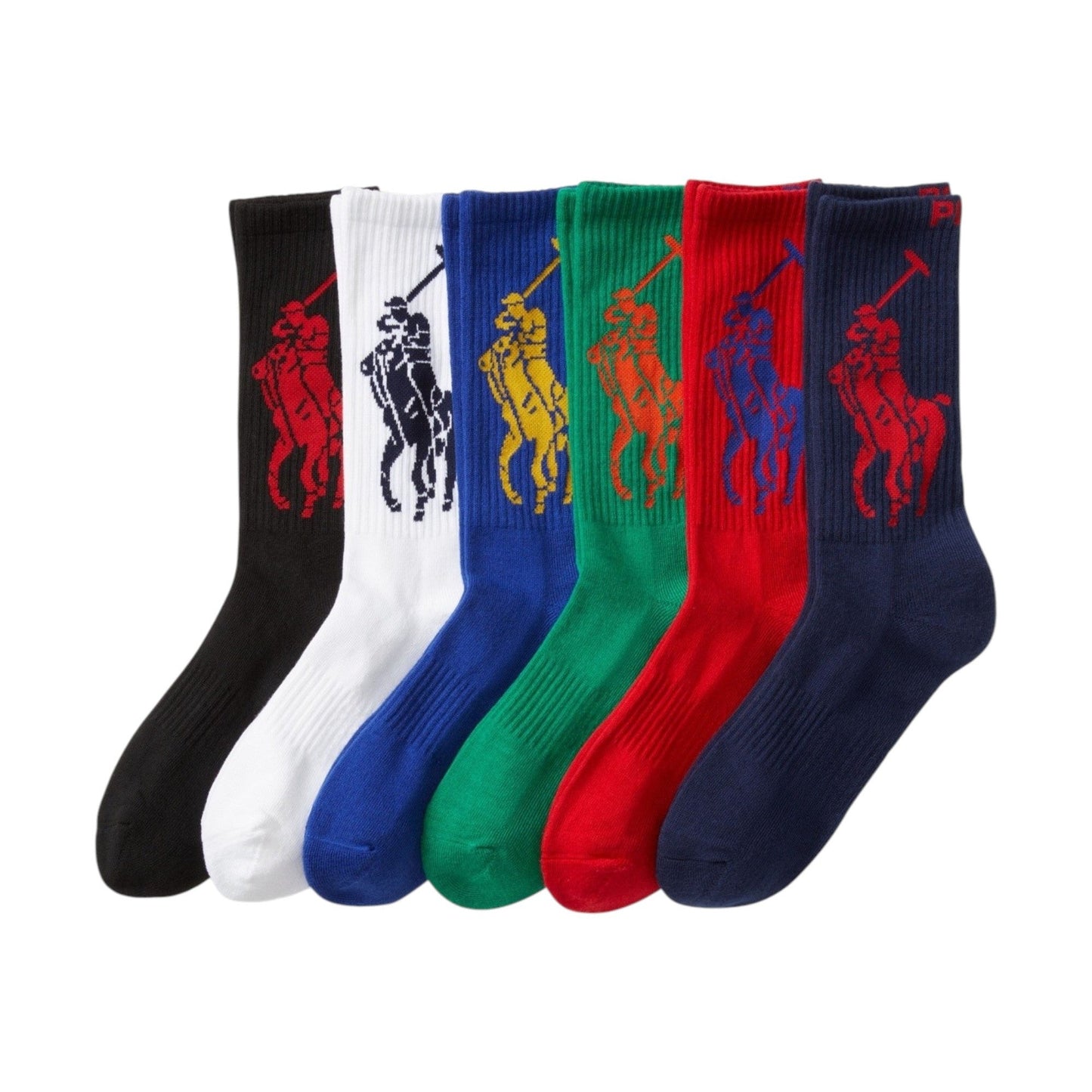 Men's Knitted Socks Set 6Pieces,Multi