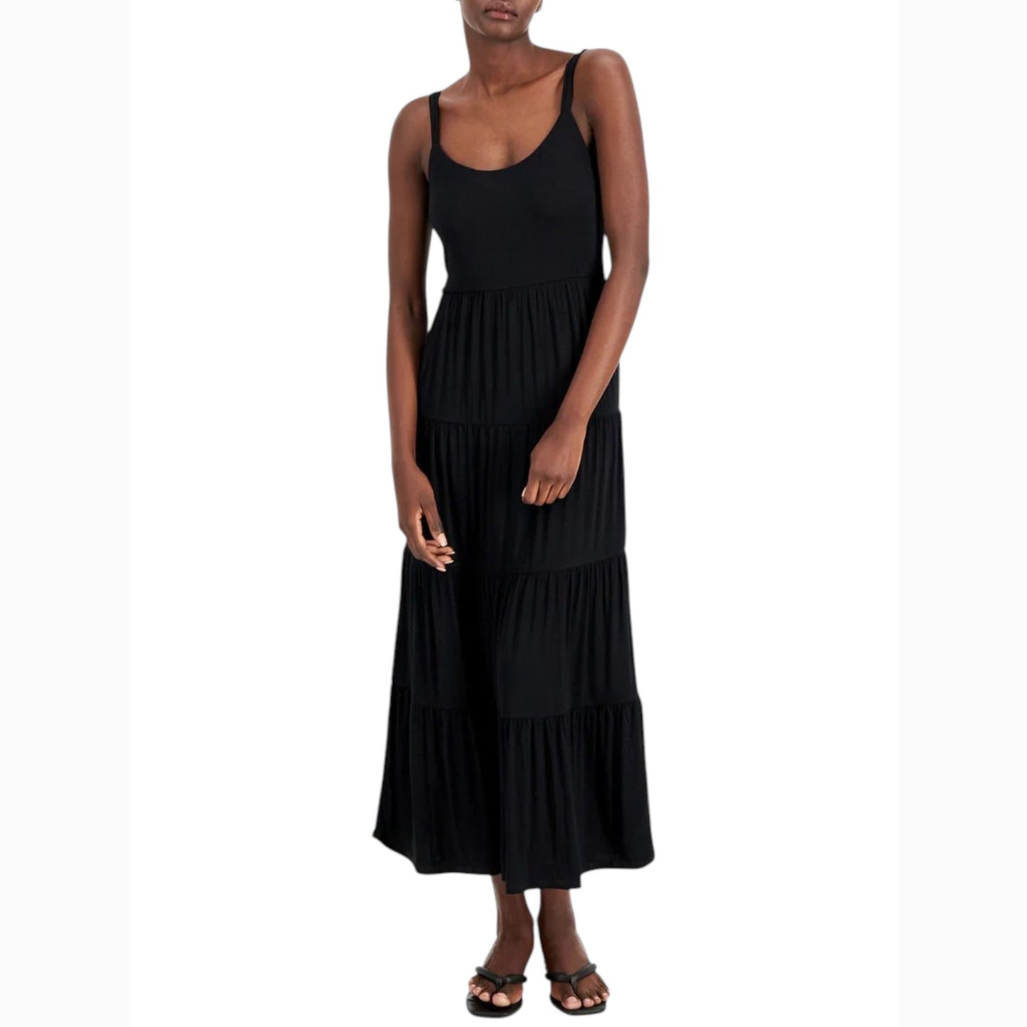 Women's Plain Dress,Black