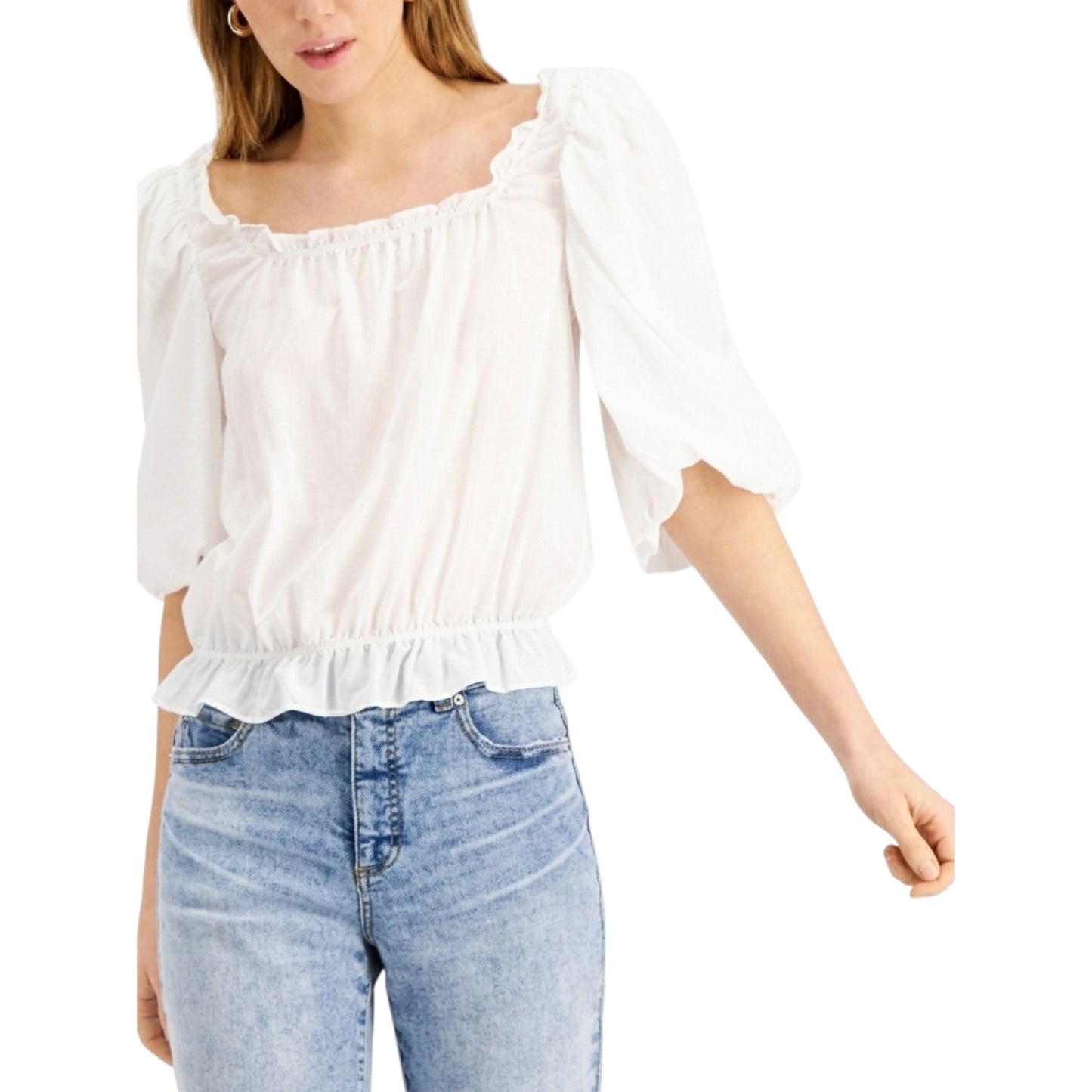 Women's Plain Top,White