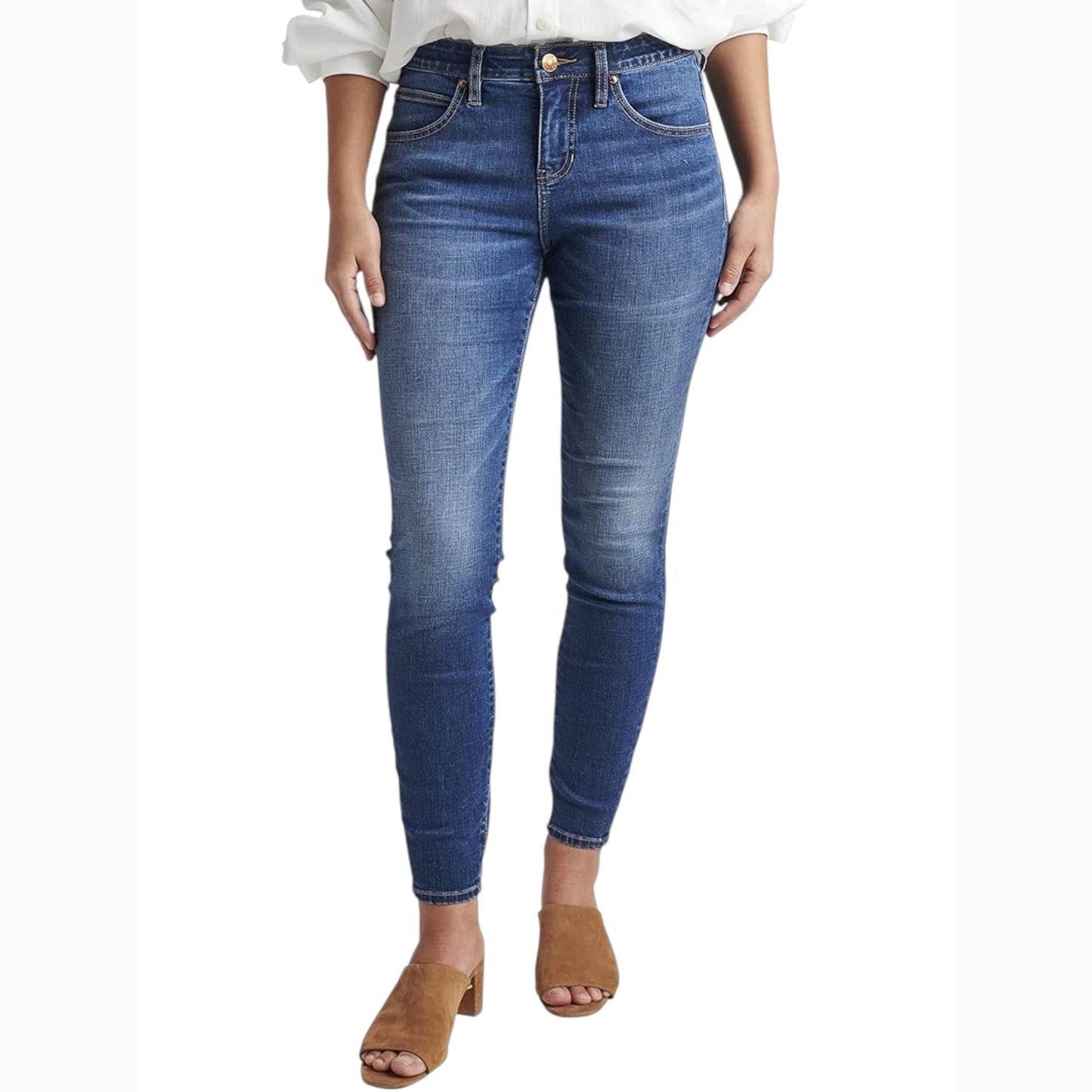 Women's Plain Jeans,Navy