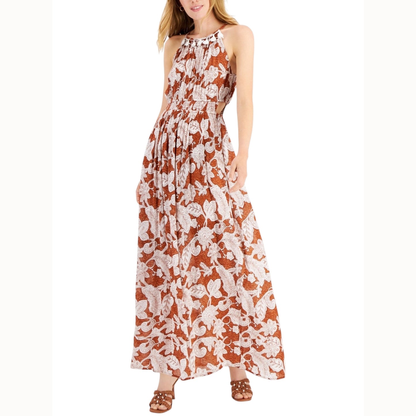 Women's Printed Dress,Multi