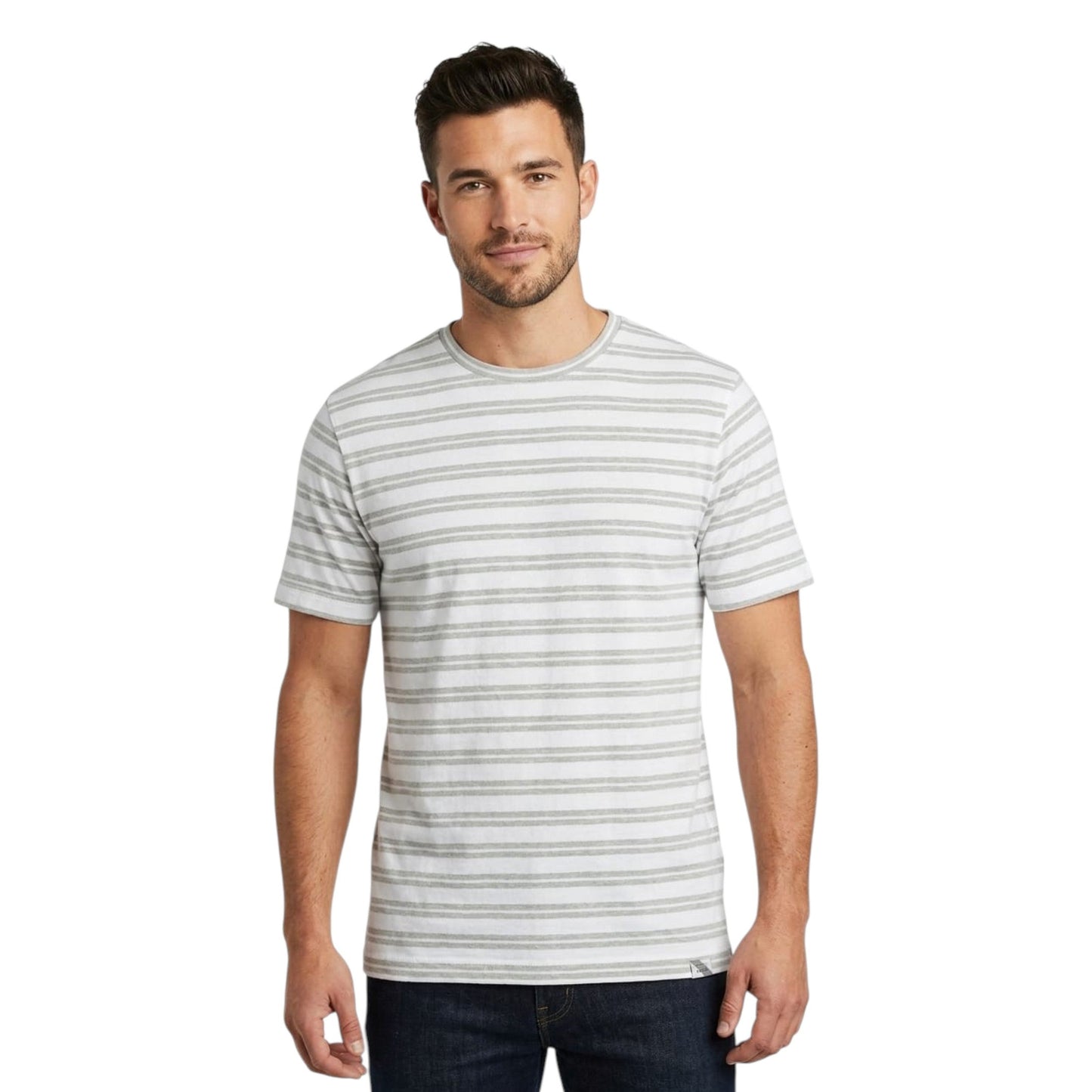 Men's Striped Top,White