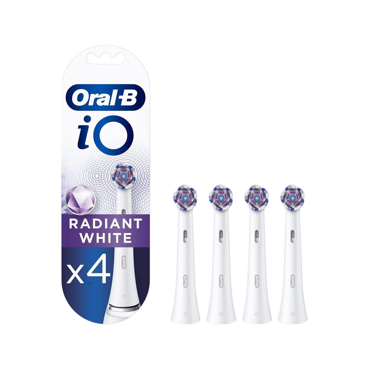 Io Radiant White Electric Toothbrush Heads