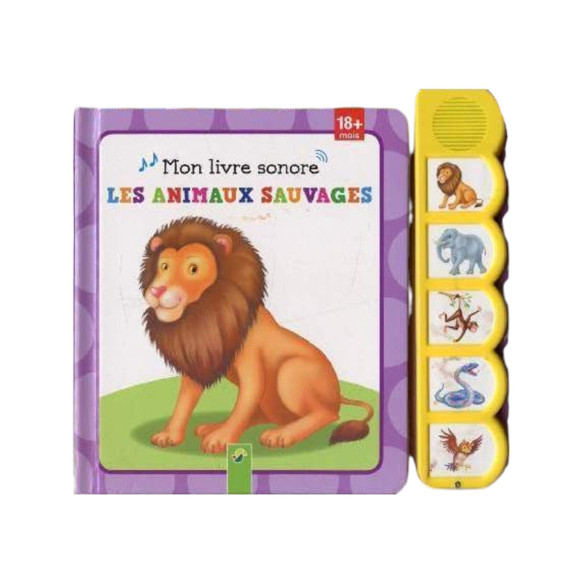 Mon Livre Sonore Les Animaux Sauvages