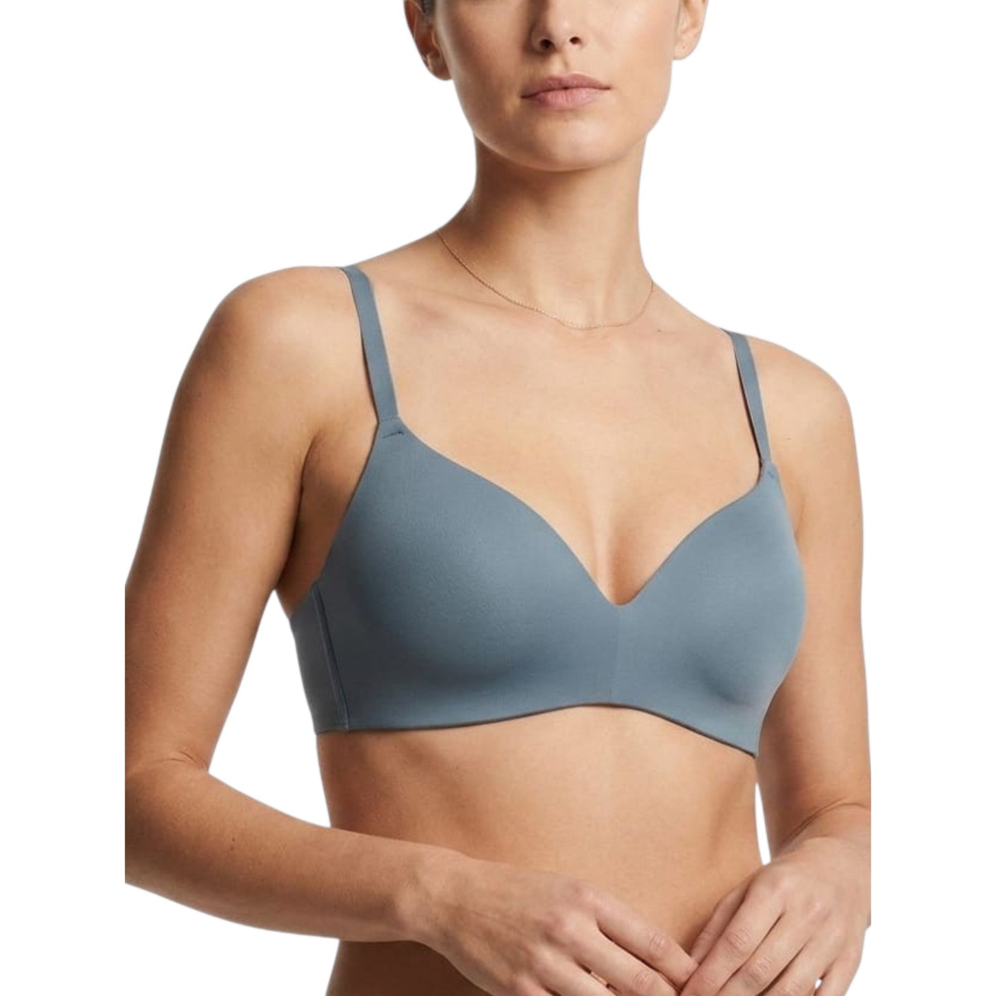 Women's Plain Bra,Grey