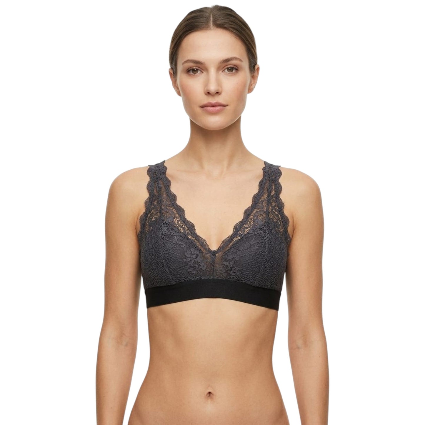 Women's Lace Bra,Black