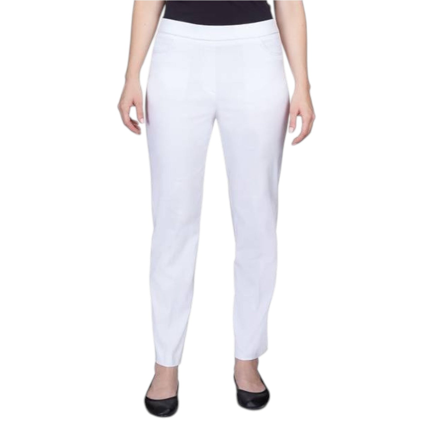 Women's Plain Pant,White