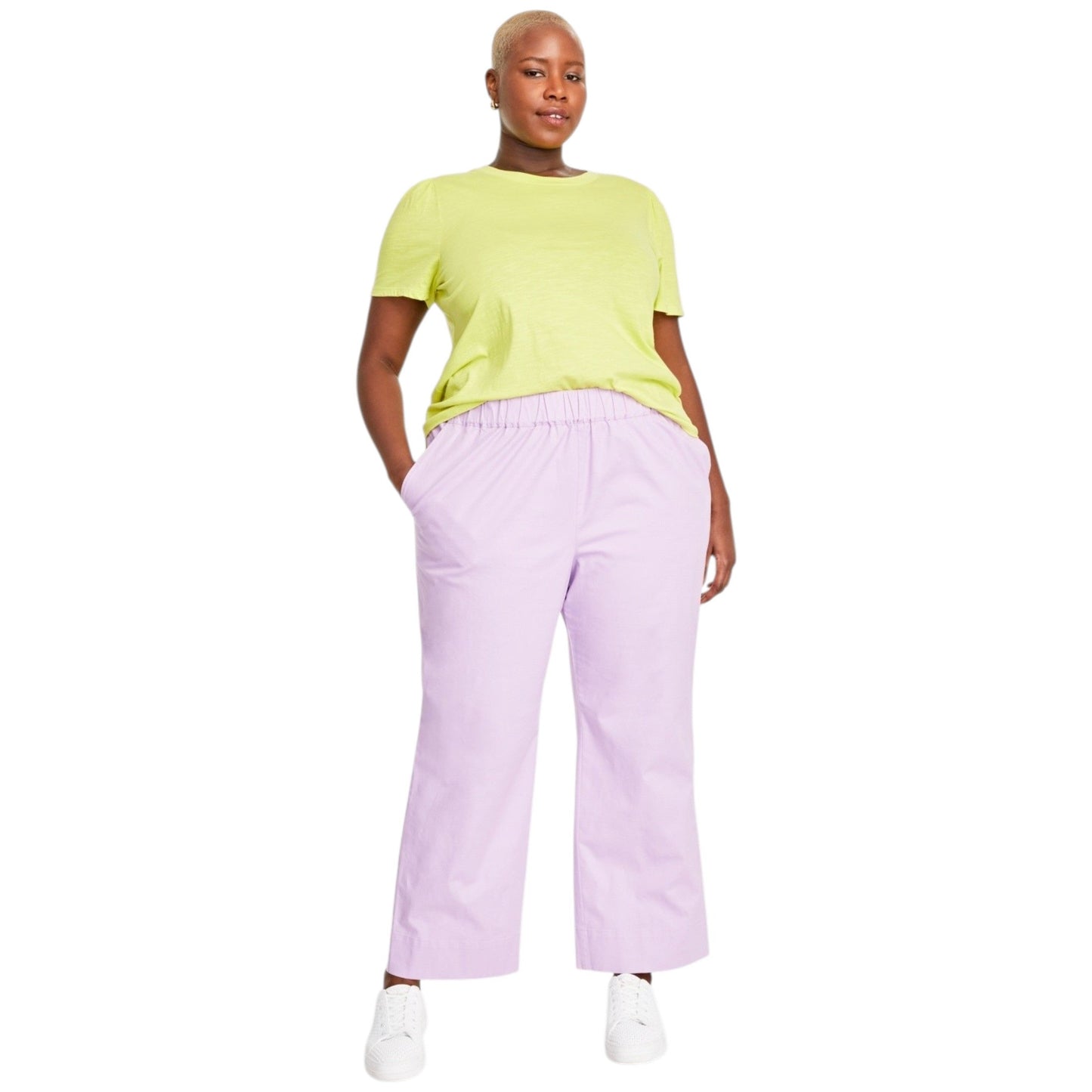 Women's Plain Pant,Purple