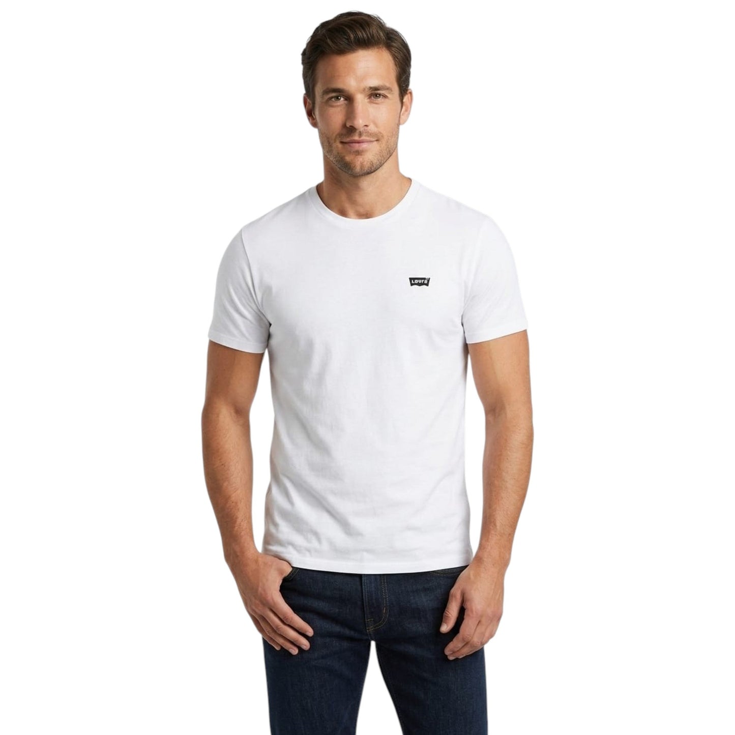 Men's Logo Printed Top,White