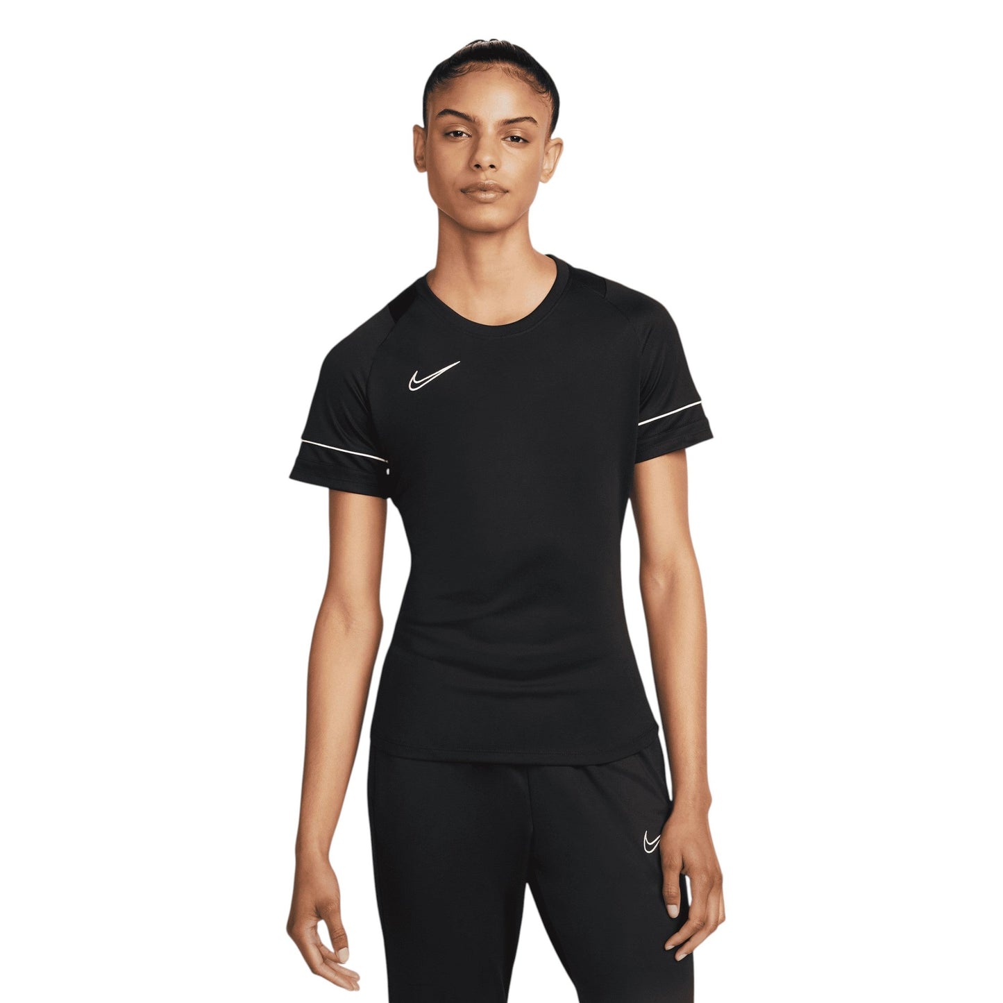 Women's Logo Printed Sport Top,Black