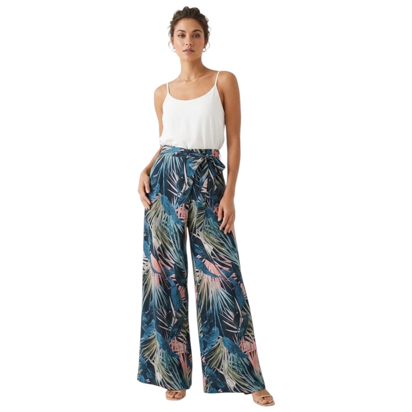 Women's Printed Pant,Multi
