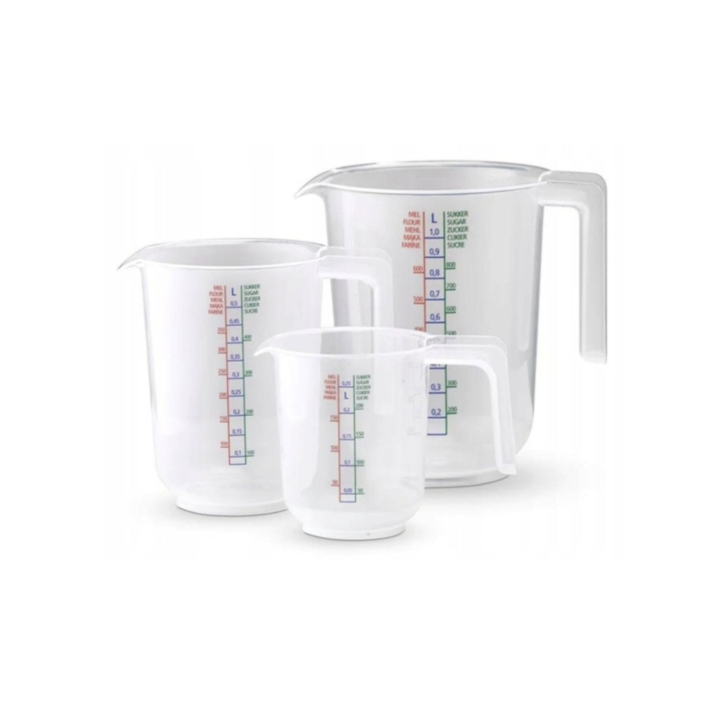Set Of 3 Kitchen Jugs