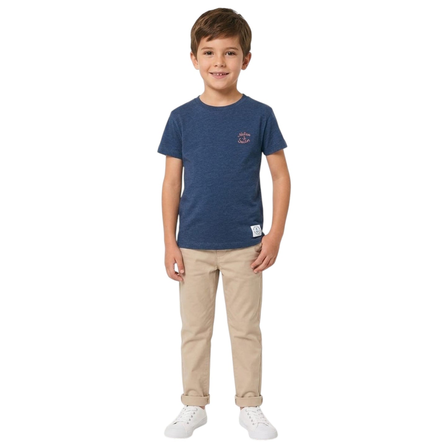 Kids Boy's Plain Top,Navy