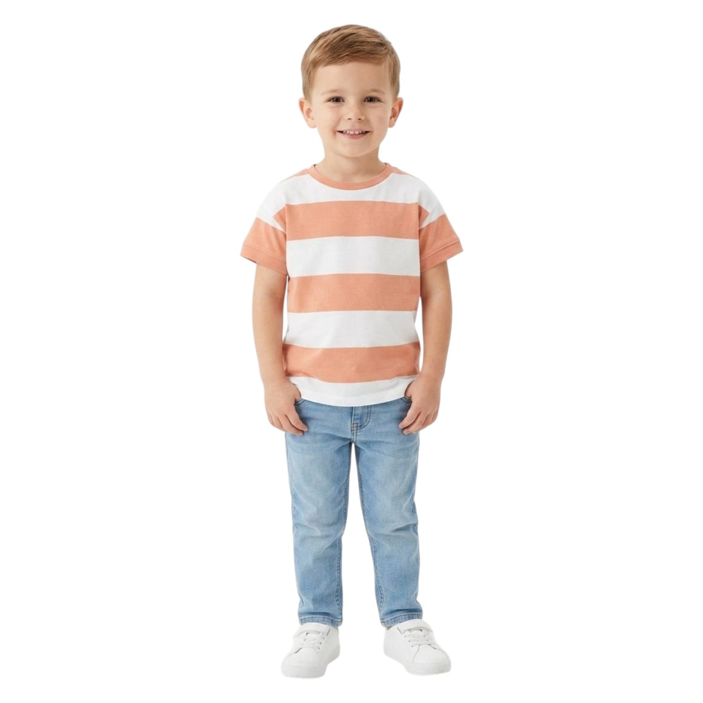 Kids Boy' Stripped Top,Multi